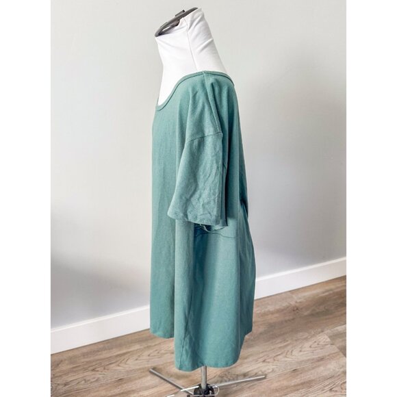 Adore Me Teal Green Lounge Top - Picture 7 of 8